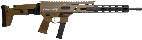 Grand Power 810091156483 Stribog SP9A3G 9mm Luger 16" Black Barrel, Flat Dark Earth Receiver, Polymer Stock & Grip — view 1