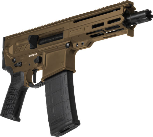 CMMG PISTOL DISSENT MK4 300AAC - 6.5" 30RD MIDNIGHT BRONZE — view 1
