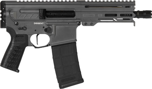 CMMG PISTOL DISSENT MK4 300AAC - 6.5" 30RD TUNGSTEN — view 1