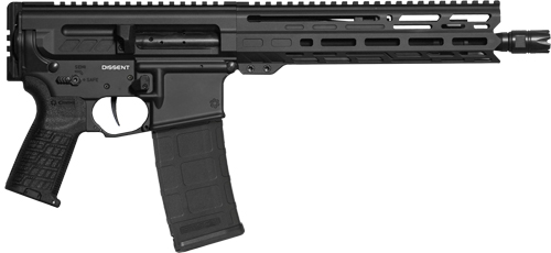 CMMG PISTOL DISSENT MK4 300AAC - 10.5" 30RD ARMOR BLACK — view 1