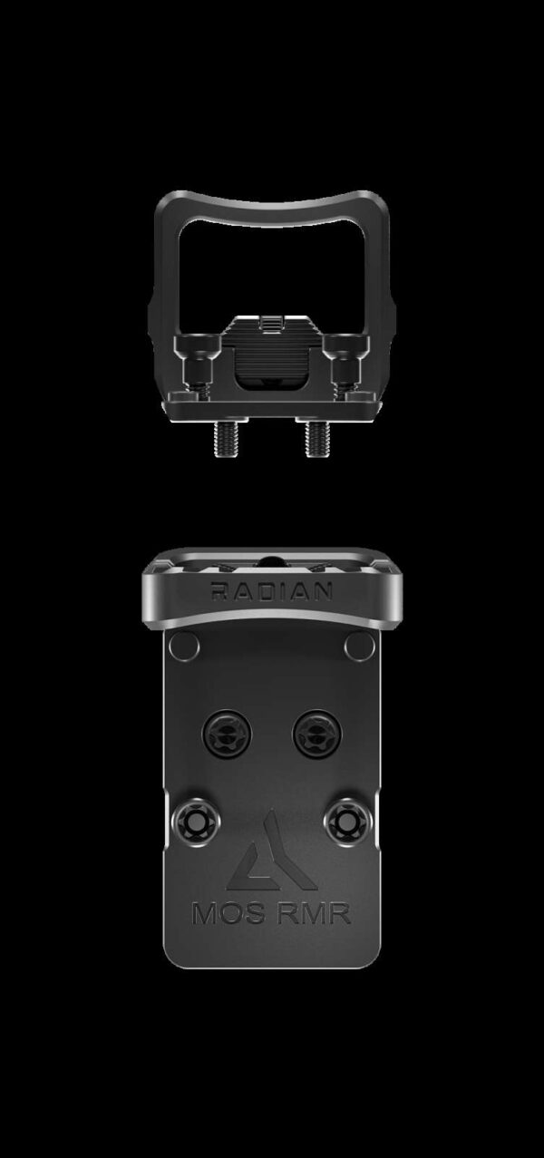 RADIAN GUARDIAN + SIX COMBO OPTIC GUARD & BACK UP IRONS GLOCK MOS  HS 407/507 BLACK — view 1