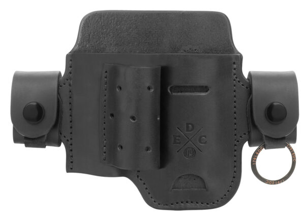 1791 Gunleather HDASLFBLKA EDC Heavy Duty Action Snap OWB Black Leather Belt Loop Ambidextrous — view 1