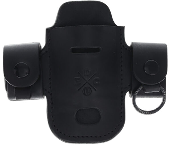 1791 Gunleather HDASSLBLKA EDC Heavy Duty Solo Action Snap OWB Black Leather Belt Loop Ambidextrous — view 1