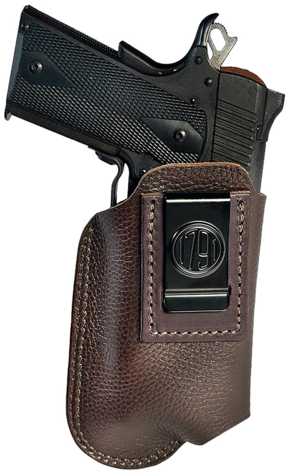 1791 Gunleather ORLBFCD4LBRWR   IWB Size 04 Brown Leather Right Hand — view 1