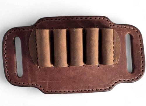1791 HUNT AMMO BELT SLIDE 12GA - AMBIDEXTRIOUS BROWN — view 1