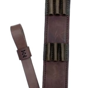 1791 Gunleather HNTASLRBRWA Hunt Ammo Sling Oiled Brown Leather 32" to 37" OAL Rifle