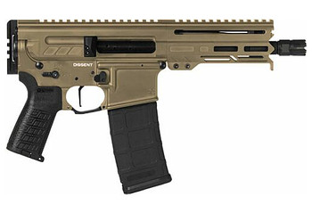 DISSENT MK4 6.5 COYOTE TAN PISTOL 9MM — view 1