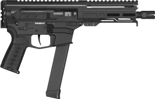 CMMG PISTOL DISSENT MKGS 9MM - 6.5" 30RD ARMOR BLACK — view 1