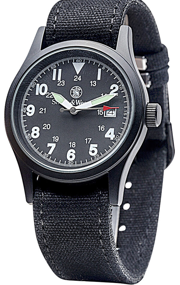 S&W SWW1464BK Smith & Wesson Military Watch Black — view 1