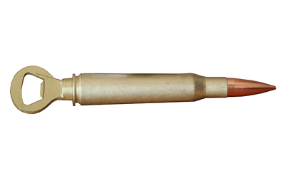CBG 50 CALIBER BOTTLE OPENER GOLD — view 1