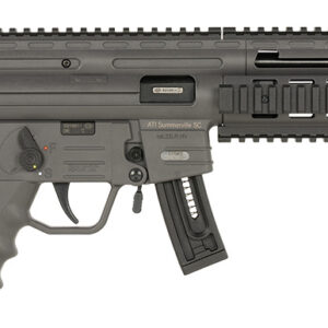 ATI GERGGSG1610S GSG-16  22LR 10+1 16.25" Black Non-Threaded Barrel, Smoke Gray Picatinny Rail Polymer Receiver, M-LOK Handguards, Collapsible w/Storage Compartment Black Synthetic Stock, Smoke Gray P
