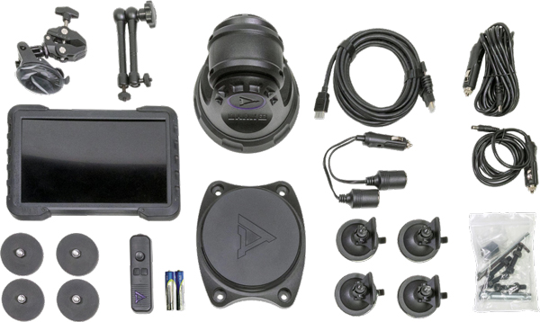 DARK30 THERMAL PTZ 384 CAMERA - 384X288 KIT 10" SCREEN — view 1