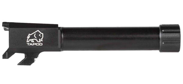 Tapco TAP22028 Springfield 9mm Luger Threaded Black Melonite Stainless Steel, Fits Springfield Hellcat — view 1