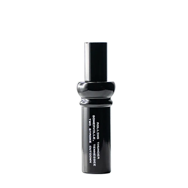 Rolling Thunder Game Call DC212BLK Two Stroke Double Reed Cutdown Attracts Ducks Blackout Acrylic — view 1