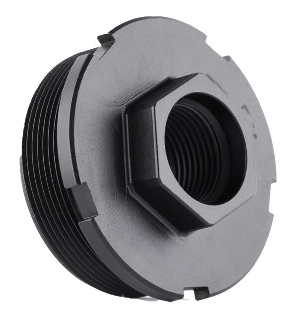 Dead Air LT312 HUB Direct Thread Mount M18X1.5 4140 HT Alloy Steel Black Nitride — view 1