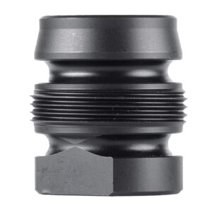 Dead Air DA143 Xeno Xero Black 4140 HT Alloy Steel 9/16x24 RH Threads 1.105" OAL 0.99" Diameter 9mm