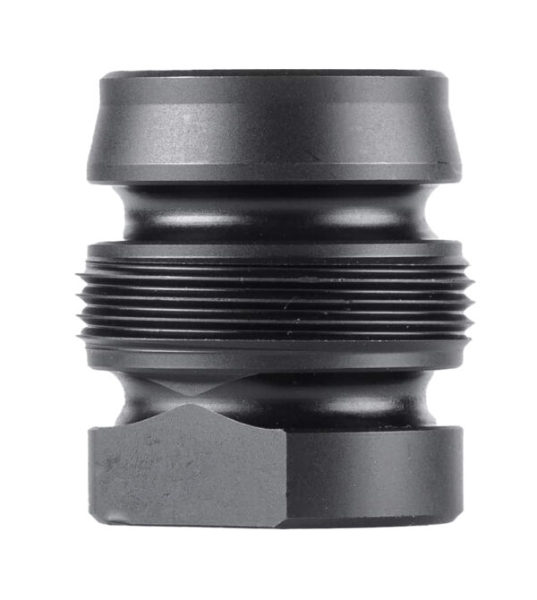 Dead Air DA143 Xeno Xero Black 4140 HT Alloy Steel 9/16x24 RH Threads 1.105" OAL 0.99" Diameter 9mm — view 1