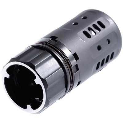 PYRO 2.0 MUZZLE BRAKE W/DA457 XENO & .45 CAL FRONT CAP — view 1