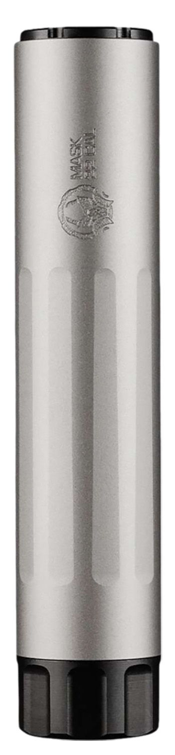 Dead Air MASK22SIL Mask HD Silver 22 LR Silencer — view 1