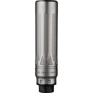 NOMAD TI XENO 7.62MM/30 CALIBER QD SUPPRESSOR KIT SILVER