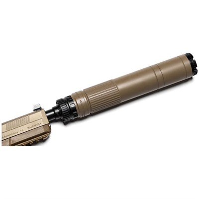 MOJAVE 45 CALIBER DIRECT THREAD PISTOL SUPPRESSOR FDE — view 1