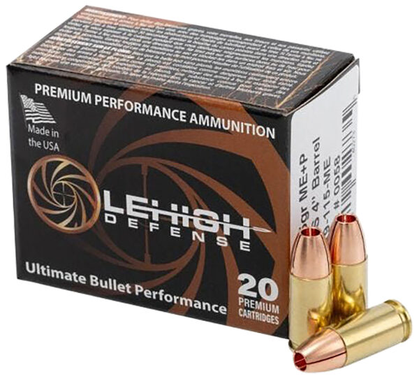Wilson Combat LA9115ME   9mm+P 115gr 20 Per Box/10 Case — view 1