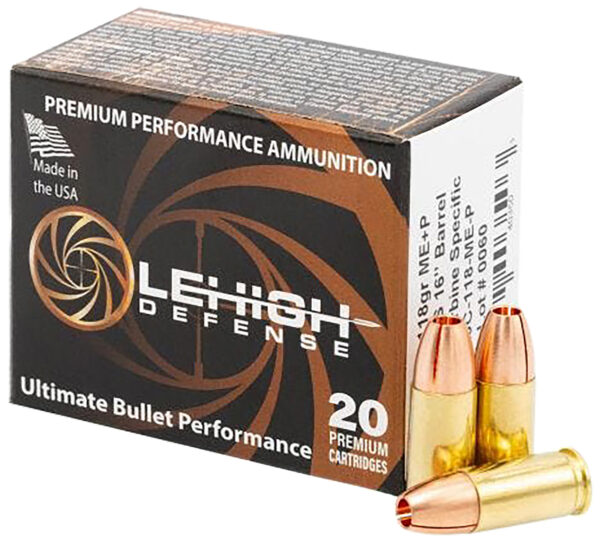 Wilson Combat LA9C118MEP   9mm 118gr 20 Per Box/10 Case — view 1