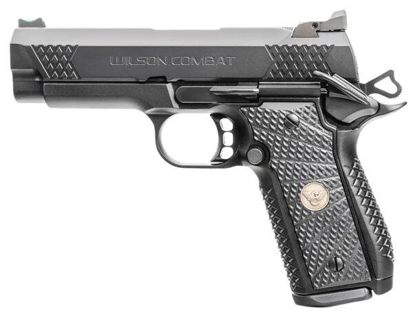 Wilson Combat 2EDCXCP9A EDC X9 2.0 9mm Luger 15+1 4" Stainless Fluted Barrel, Armor-Tuff Stainless Steel Tri-Top Cut Slide, Combat-Tuff Aluminum Frame w/Beavertail, Black Polymer Grip — view 1