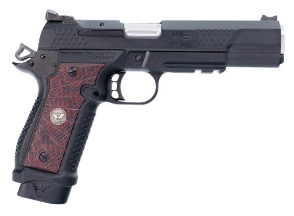 Wilson Combat  EDC X9 2.0 9mm Luger 18+1 5" Barrel, Black Cherry G10 Grip — view 1