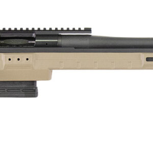 Larue Tactical LTKRGSIETE65CM23FDE 6.5 Creedmoor 23" Threaded Barrel, Picatinny Rail Receiver, Larue KRG Bravo Gray Polymer Chassis