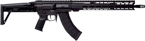 CMMG 86AD60BAB Dissent MK47 7.62x39mm 30+1 (2) 16.10", Black Armor, Side Charging Handle Rec, 15" M-Lok Handguard, Side Folding Stock, Zeroed Grip, Muzzle Brake, 60/90 Ambi Safety, Adj. Gas Block — view 1