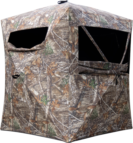 RHINO GROUND BLIND R102 2-MAN - 49"X49"X65" HUB STYLE RT EDGE — view 1