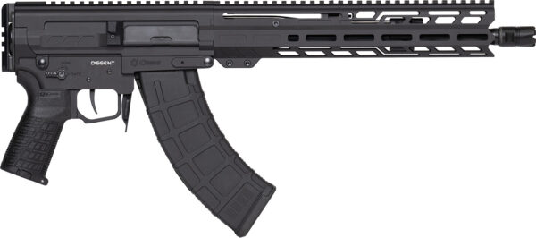 CMMG 86A8E0BAB Dissent MK47 7.62x39mm 30+1 12.50" Black Nitride Threaded Barrel, M-LOK Handguards, Black Armor Cerakote Aluminum Picatinny Rail Receiver — view 1