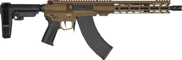 CMMG 76AB60AMB Banshee MK47 7.62x39mm 30+1 12.50" Black Nitride Medium Taper Threaded Barrel, EML 11" M-LOK Handguards, Midnight Bronze Cerakote Aluminum Picatinny Rail Receiver, CMMG Zeroed Grips — view 1
