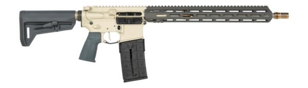 Q LLC  Sugar Weasel *CA Compliant 300 Blackout 10+1 16" Clear Anodized Cerakote Aluminum Receiver w/Picatinny Rail, M-LOK Handguard, CMOE SL-K Black Polymer Stock, Black Polymer Grip — view 1