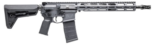Vktr Industries V31100916622 VK-1PW  5.56 13.70" Sniper Gray Cerakote Low Profile M-LOK Handguard Magpul SL Black Magpul K2 Grip — view 1