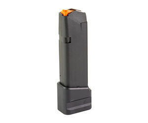 MAG SHIELD FITS GLOCK 19 +5/4 EXT BK