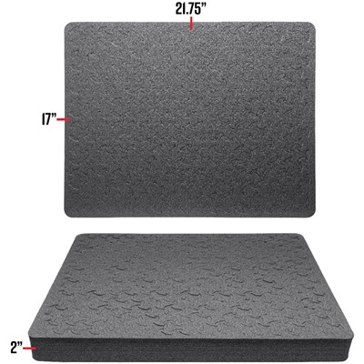 RAGAR CRSSLNK FOAM INSERT 21.75''X17'' FOR EQUIPMENT HARD CASE — view 1
