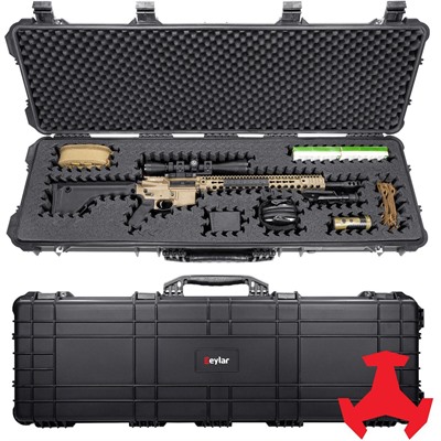 48'' HARD RIFLE CASE W/RAGAR FOAM INSERT BLACK — view 1