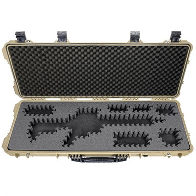 44'' HARD RIFLE CASE W/RAGAR FOAM INSERT TAN — view 1