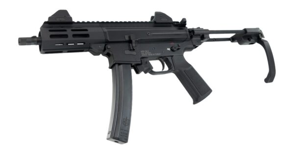 MAC 12755002 IX  9mm Luger 6.50" Black Anodized Threaded Barrel & Receiver w/Picatinny Rail, M-LOK Handguard, Black Polymer Tailhook Retractable Brace — view 1