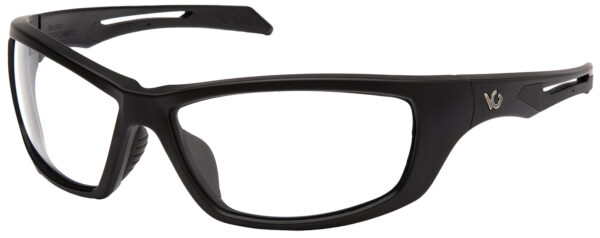 Pyramex VGSB1310T Howitzer Glasses Clear Lens Black Frame — view 1