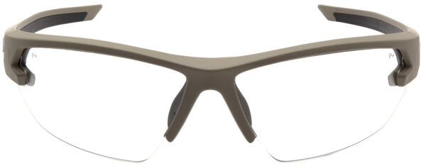 Pyramex VGST1410T Semtex 2.0 Glasses Clear Lens Anti-Fog Tan Frame — view 1