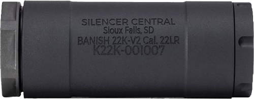 BANISH SUPPRESSORS BANISH22K - V2 RIMFIRE 1/2X28 BLACK — view 1