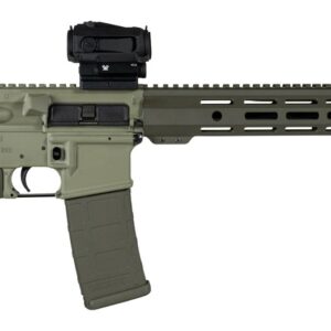 Shark Coast Tactical SCC04137GKNL Grassy Knoll Bundle 5.56 NATO 30+1 16" Black Melonite Threaded Barrel, 2-Tone Green Cerakote Aluminum Receiver w/Picatinny Rail, M-LOK Handguard, Magpul MOE SL OD Gre