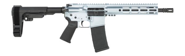 Shark Coast Tactical SCC07114AGC-P Arctic Gun Candy  5.56 NATO 30+1 10.50" Black Nitride Threaded Barrel, Aluminum Receiver w/Picatinny Rail, M-LOK Handguard, SB Tactical SBA3 Brace, Polymer Grip — view 1