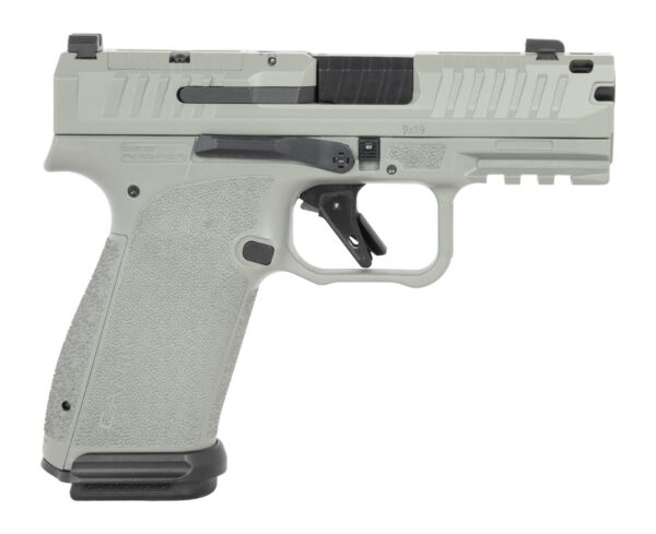 Canik HG8328BU-N Mete MC9 Prime 9mm Luger 17+1 3.64" Compensated Barrel, Steel Optic Ready/Serrated Slide, Polymer Frame w/Picatinny Rail, Textured Grip — view 1