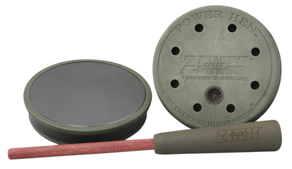 ZINK ZNKZNK303 Thunder Ridge  Friction Call Turkey Sounds Green/Purple Wood/Slate — view 1