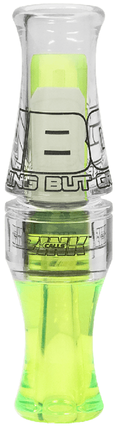 Avian X ZNK-ZNK6046 Nothing But Green  Single Reed Lemon Drop Polycarbonate Attracts Ducks — view 1