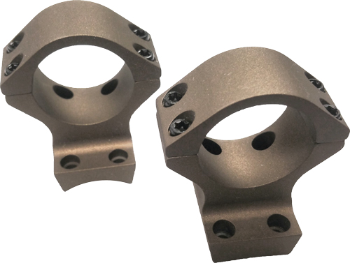 TALLEY RINGS 1" MEDIUM - BROWNING X-BOLT SMOKED BRONZE — view 1